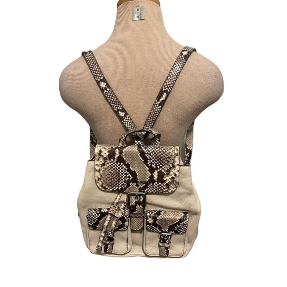 Michael Kors Susie Leather Snake Skin Women Backpack main image 5